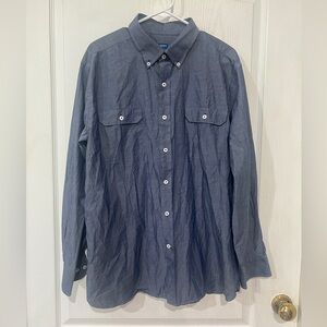 FINAL PRICE Fish Hippie Button Down Shirt